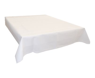 Tischdecke 1,30x1,30 m, weiß